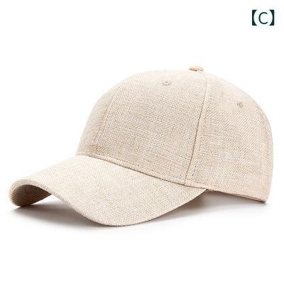帽子 メンズ キャップ 麻 リネン 涼しい 蒸れにくい UVカット 紫外線対策 日よけ ...