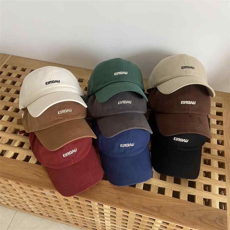 キャップ レディース メンズ 韓国 日焼け防止 野球帽 コットン ブラック ホワイト ネイビー コーヒー色 グレー カーキ グリーン