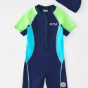 水着 キッズ 男の子 子供用 スポーツ UVカット 日焼け防止 接触冷感 速乾性 ボーイズ 連体型 スイムウェア 水泳 海水浴 ビーチ 90 100 110 120 130 140 150 160