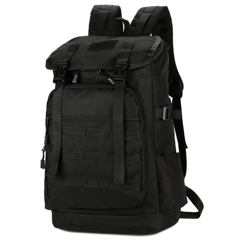 楽天LINEAR shopリュックサック 男性用 登山 アウトドア 旅行 バックパック 36〜55L ポリエステル製 通気性 耐摩耗性 耐衝撃性 ブラック カーキ 幾何学模様