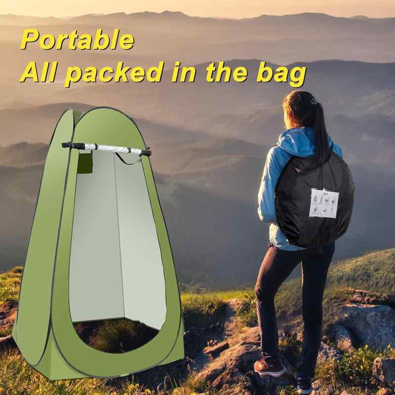 テント 更衣室 トイレ シャワー 釣り 写真 撮影用 空間 簡易設置 ワンタッチ 撥水加工 コンパクト収納