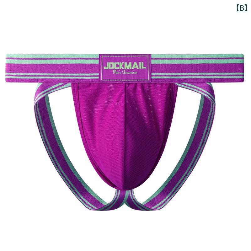 メンズ 下着 Tバック 網目 メッシュ 通気性 ローライズ スポーツ 伸縮性 ブラック パープル ターコイズ オレンジ マゼンタ ブルー グリーン イエロー ピンク ホワイト レッド バーガンディ グレー(x3)