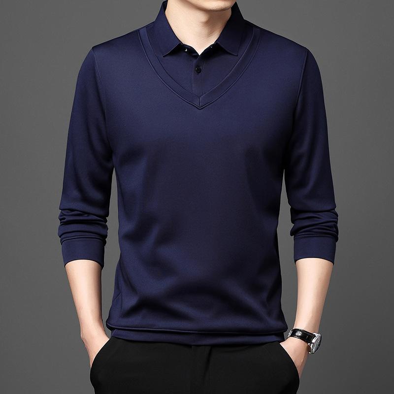 ニット メンズ カーディガン 長袖 ポロシャツ風 秋冬 大きいサイズ 4L 5L リブ裾 紳士服 シニア トップス ウォームビズ 普段使い