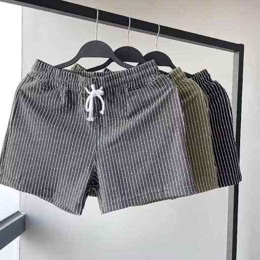 ショートパンツ メンズ 男性用 5分丈パンツ ポリエステル ストライプ柄 薄手 接触冷感 伸縮性 無地 普段使い 部屋着 ルームウェア 春夏 グレー ブラック ピンク グリーン ショートパンツ メンズ 男性用 5分丈パンツ ポリエステル ストライプ柄 薄手 接触冷感 伸縮性 無地 普段使い 部屋着 ルームウェア 春夏 グレー ブラック ピンク グリーン