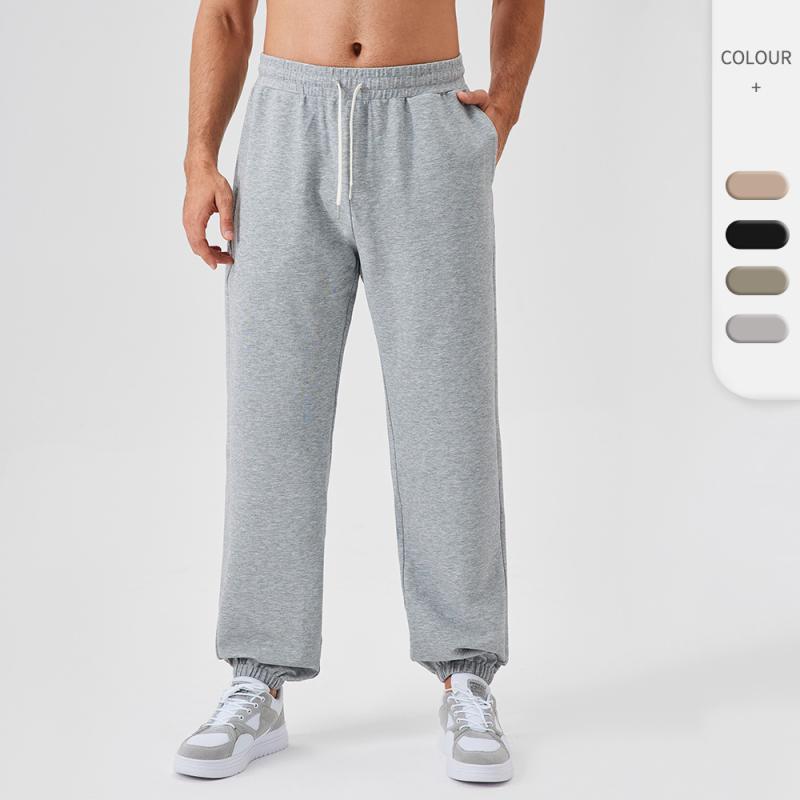 Pants - パンツ メンズ 男性用 秋冬 スポーツ スウェットパンツ リラックス ウェア ランニング トレーニング 運動 普段使い アウトドア 暖かい ブラック グレー ブラウン