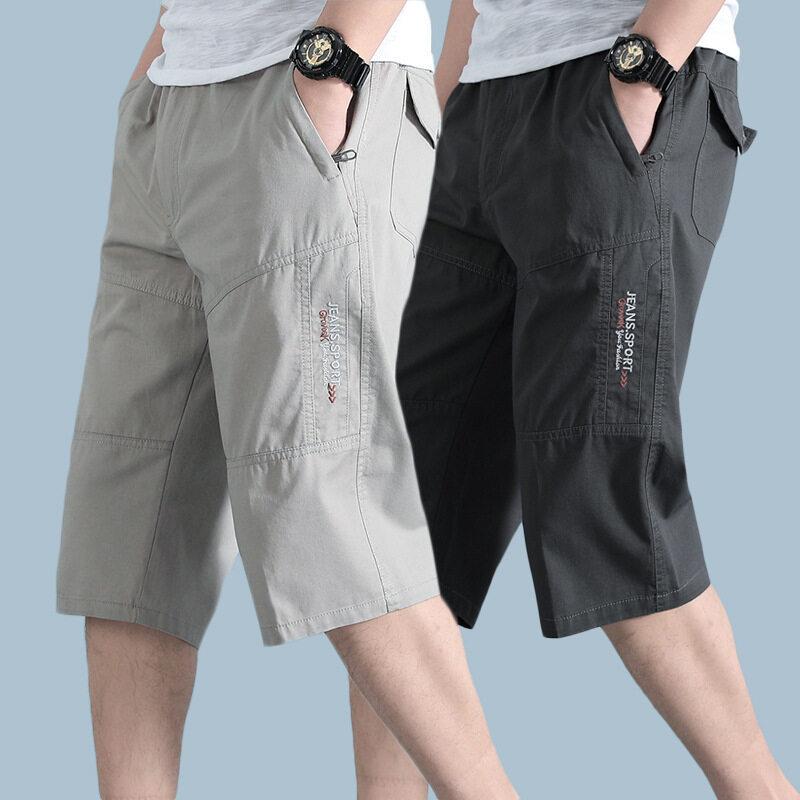 パンツ メンズ 7分丈パンツ 男性用 纯棉 イージーパンツ 春 ビジネス 紳士 高齢者 向け 薄手 宽松 ズボン ブラック グレー カーキ 大きいサイズ・スタイル: ビジネス・対象: 35歳以上の紳士・パンツ丈: 七分丈・パンツ型: ルーズ・ウエスト: ハイウエスト・ベルト: 有り・前立て: ジッパー・厚さ: 薄手・柄: 文字・パンツ裾: ストレート・ディテール: 刺繍.ポケット・生地: 綿・色: ブラック.ライトグレー.ダークグレー.アーミーグリーン・サイズ: XL.2XL.3XL.4XL.5XL.6XL・タイプ: ワーク.カジュアル・対象年齢: 大人・対象性別: メンズ・特徴: 耐摩耗.アイロン不要・カテゴリ: カジュアルパンツ