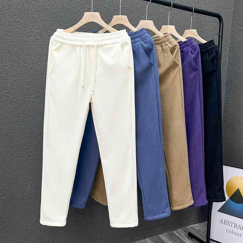 スウェットパンツ メンズ 男性用 厚手 裏起毛 ストレート ワークパンツ 秋冬 カジュアルパンツ 綿 無地 ミリタリー カーゴパンツ イージーパンツ