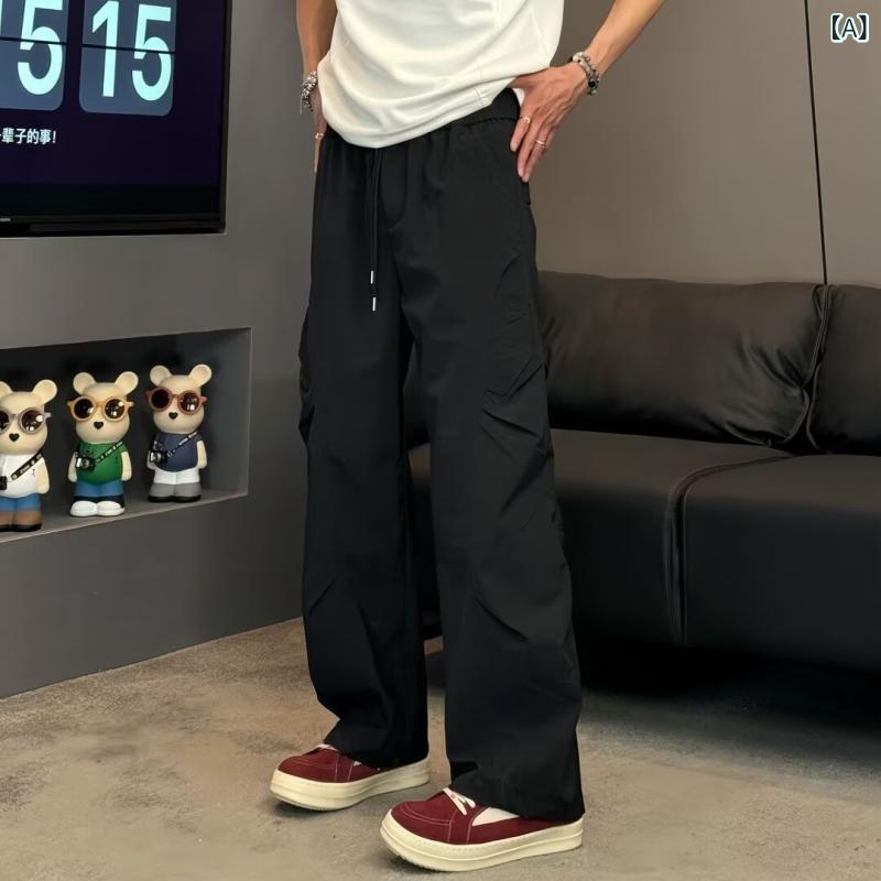 カーゴパンツ メンズ 速乾 ワークパンツ 春夏 薄手 虫よけ 蚊 登山 アウトドア ズボン 多機能 カジュアルパンツ 黒 カーキ グレー