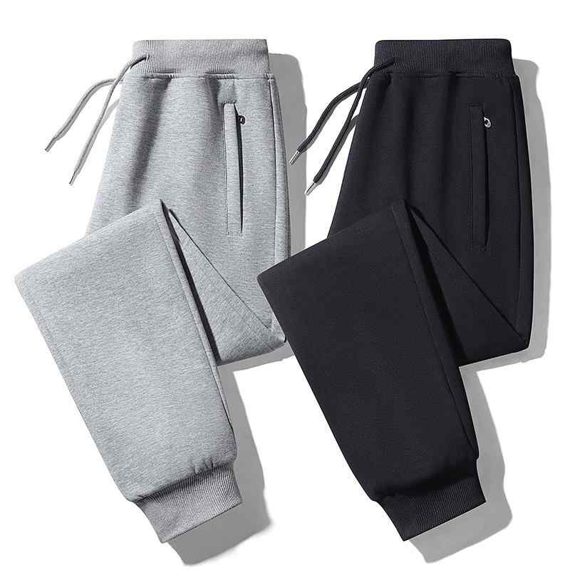 Jersey Pants - パンツ メンズ 男性用 スウェットパンツ 裾絞り ジャージパンツ イージーパンツ リラックスパンツ スポーツウェア ルームウェア 部屋着 綿 ブラック 黒 グレー 春秋