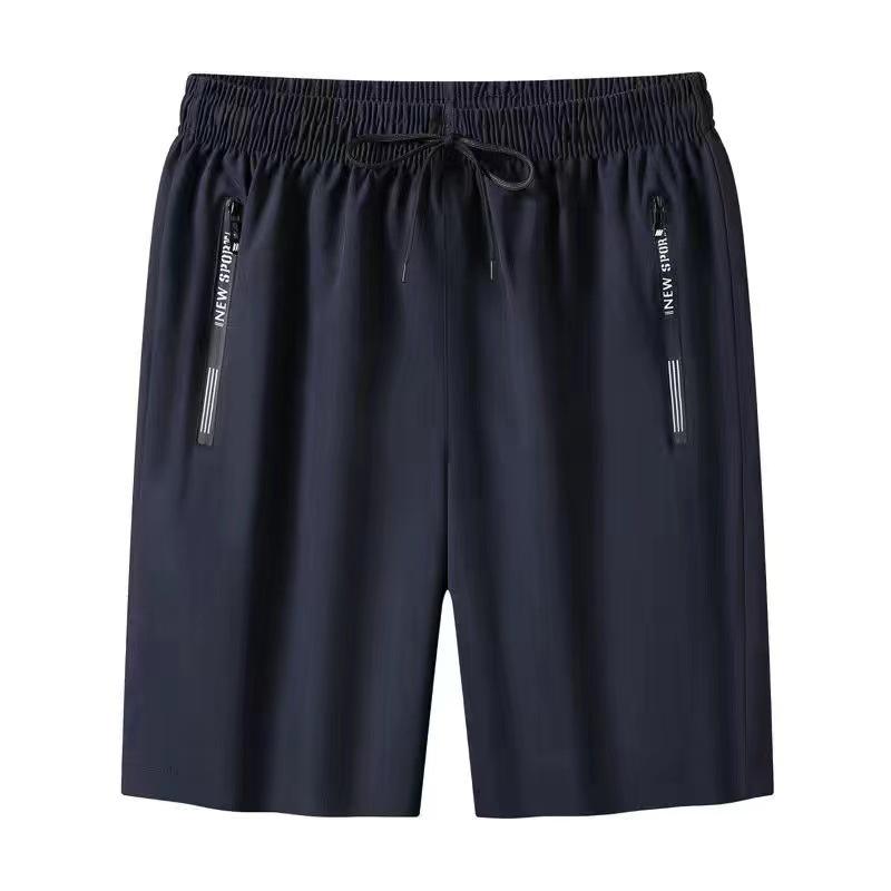 Short, Half Pants - ハーフパンツ メンズ 男性用 接触冷感 大码 スポーツ ウェア ルームウェア 部屋着 薄手 伸縮性 吸湿速乾 ストリート カジュアル ブラック グレー