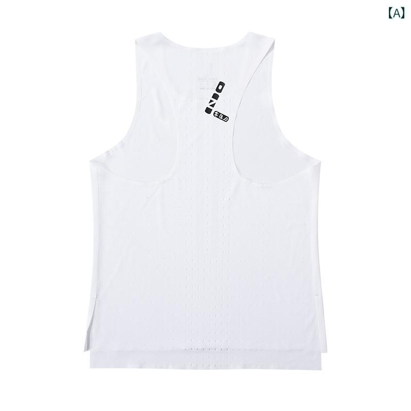 抵抗の スポーツ ベスト メンズ ランニング トレーニング 競技 速乾性 マラソン 陸上 スーツ スプリント 夏.オシャレ