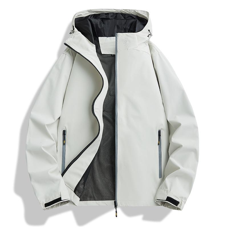 マウンテンパーカー メンズ 春秋 防水 防風 ジャケット 男性用 アウター ジャンパー ブルゾン スポーティー カジュアル アウトドアウェア 黒 グレー 白 カーキ ネイビー 紺 M L XL 2XL 3XL 4XL 5XL商品カテゴリ: マウンテンパーカー 素材機能: 防水.防風 対象年齢: 成人 対象: 青少年 カラー: 黒.グレー.白.デニムブルー.アーミーグリーン.赤.豆グリーン.マゼンタ.ピンク.ネイビー サイズ: M.L.XL.2XL.3XL.4XL.5XL 柄: 無地 袖丈: 長袖 袖のタイプ: レギュラー袖 ネックライン: 襟なし フィット: ルーズ 前立て: ジッパー フード: フード付き 主な生地の組成: ポリエステル繊維 生地: 化学繊維混紡 生地の組成含有量: 裏地の組成: ポリエステル繊維 裏地の組成含有量: 適用シーン: 旅行 服の丈: レギュラー 服の裾のデザイン: ストレート ポケット: ジッパー付き 着方: アウター