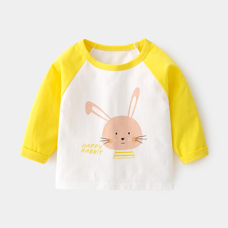 Tシャツ ベビー・キッズ 長袖トップス カットソー 子供服 赤ちゃん 男女兼用 普段着 かわいい アニマル..