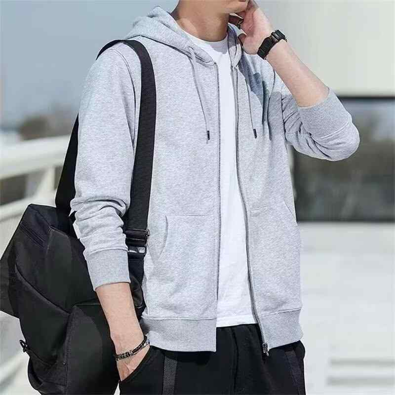 パーカー メンズ 男性用 トップス 長袖 春秋冬 フード付き ジップアップ 薄手 スポーツ ウェア 部屋着 羽織り ブラック グレー M L XL 2XL 3XL 4XL 5XL