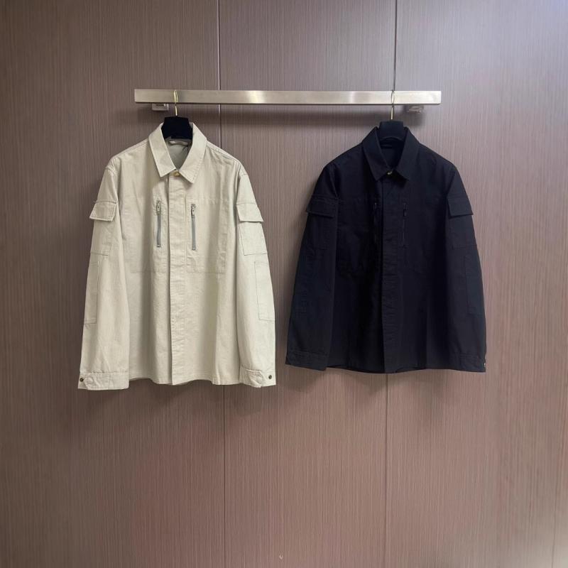 ジャケット メンズ 紳士服 アウター ブルゾン 襟付き 無地 ポリエステル ブラック カーキ 長袖 春秋(x2)