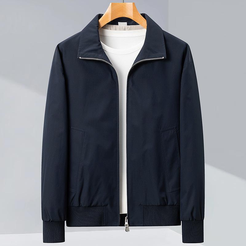 ジャケット メンズ 男性用 襟付き アウター カジュアル パイロット ジャンパー ビジネス ウェア 春 ス..