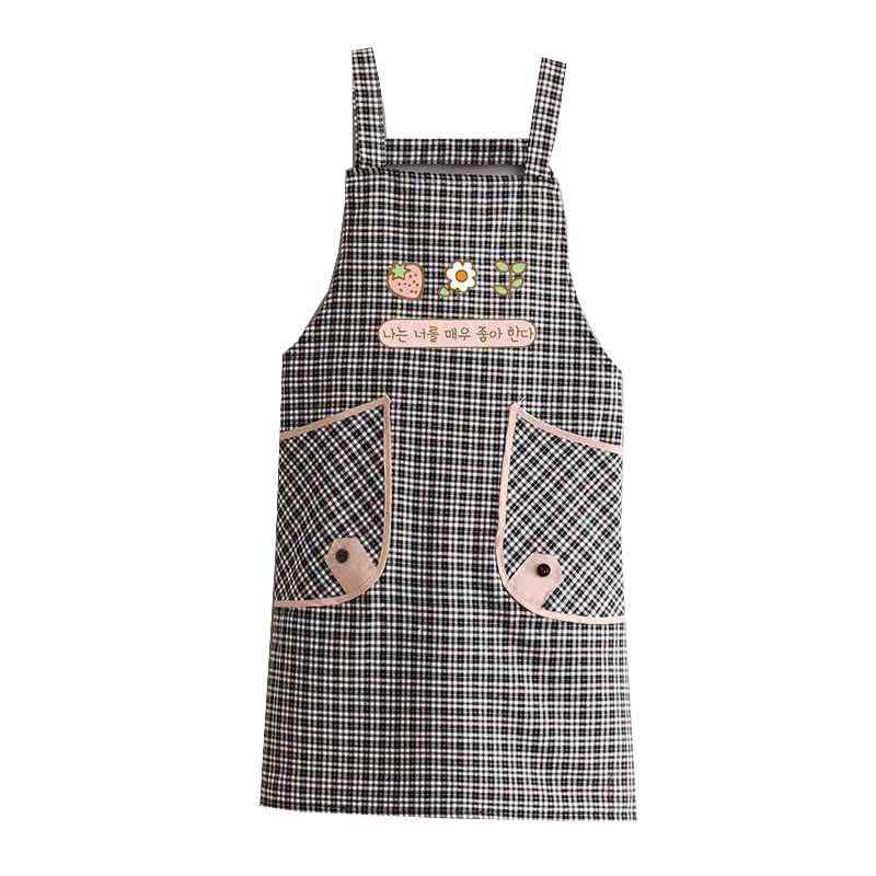 エプロン レディース メンズ キッズ 子供用 コットン 混紡 通気性 家庭用 クッキング 料理 教室 DIY ガ..