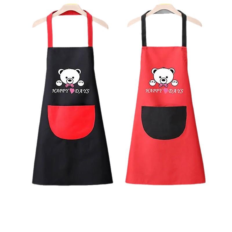 エプロン レディース メンズ かわいい 防水 撥水 ワークエプロン カフェ レストラン 料理用 家庭用 男..