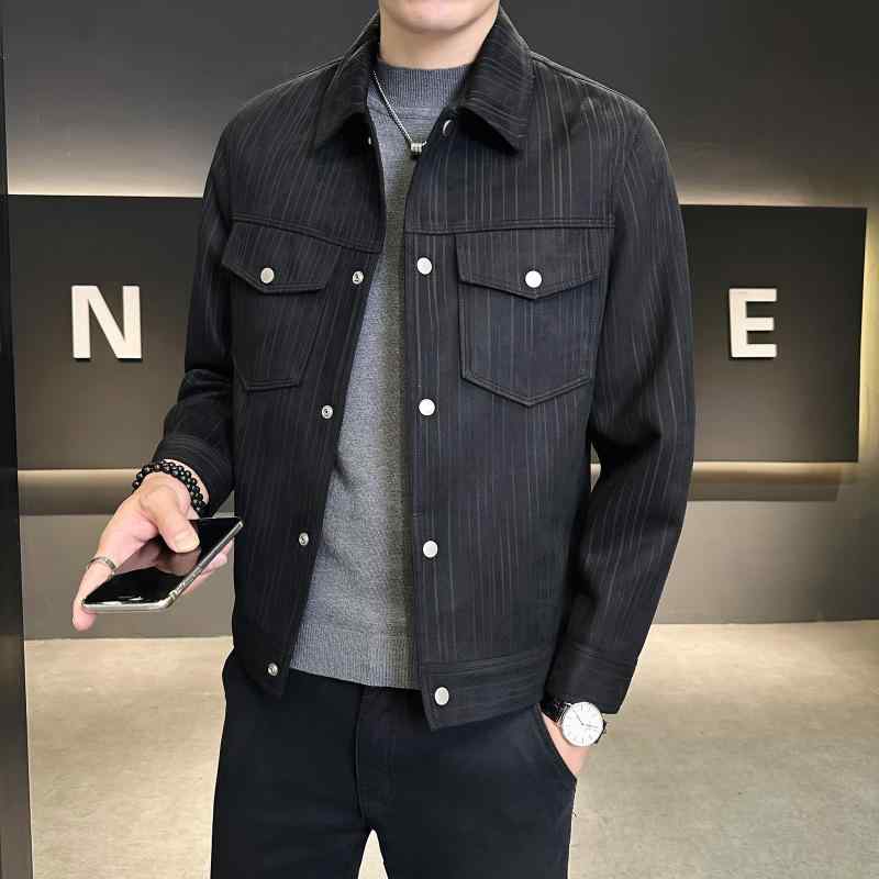 ジャケット メンズ 男性用 耐摩耗 コーデュロイ ブルゾン ジャンパー ライトアウター 黄色 緑 黒