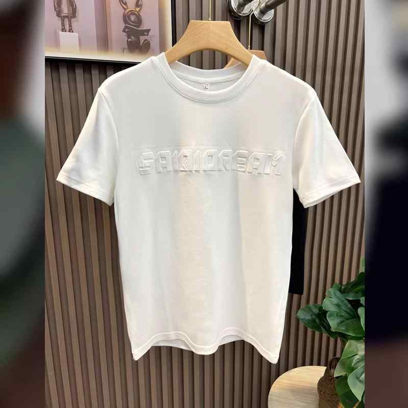 Tシャツ メンズ 半袖 Tシャツ コットン クルーネック プリント スリム 通気性 吸湿速乾 カットソー トップス インナー 普段使い デイリ..