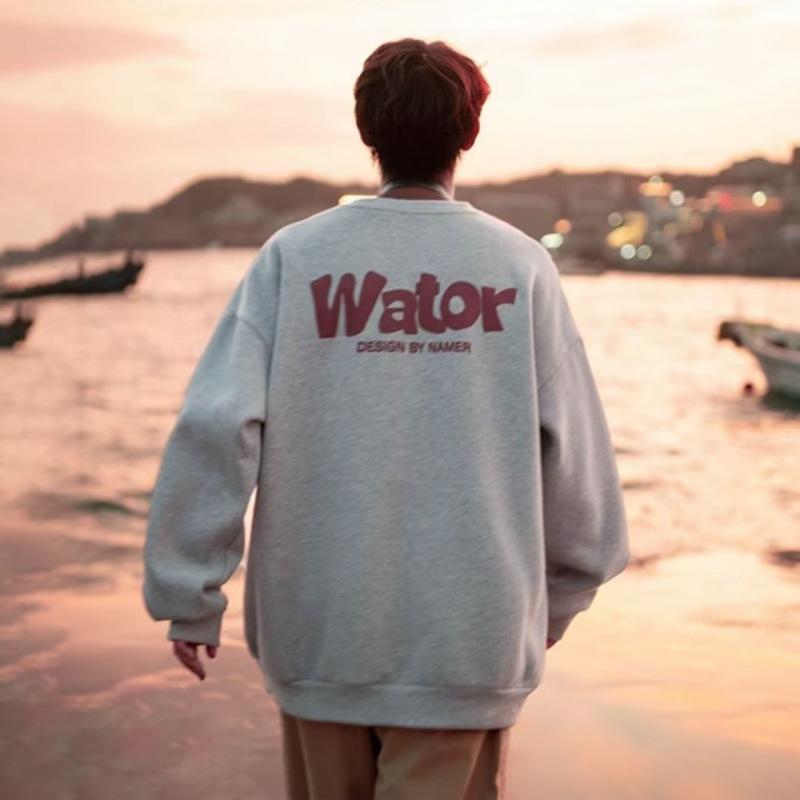 Tシャツ メンズ 長袖 秋冬 裏起毛 暖かい 防寒 無地 ゆったり トレーナー カットソー トップス 部屋着 ルームウェア カジュアル スタイル 普段使い