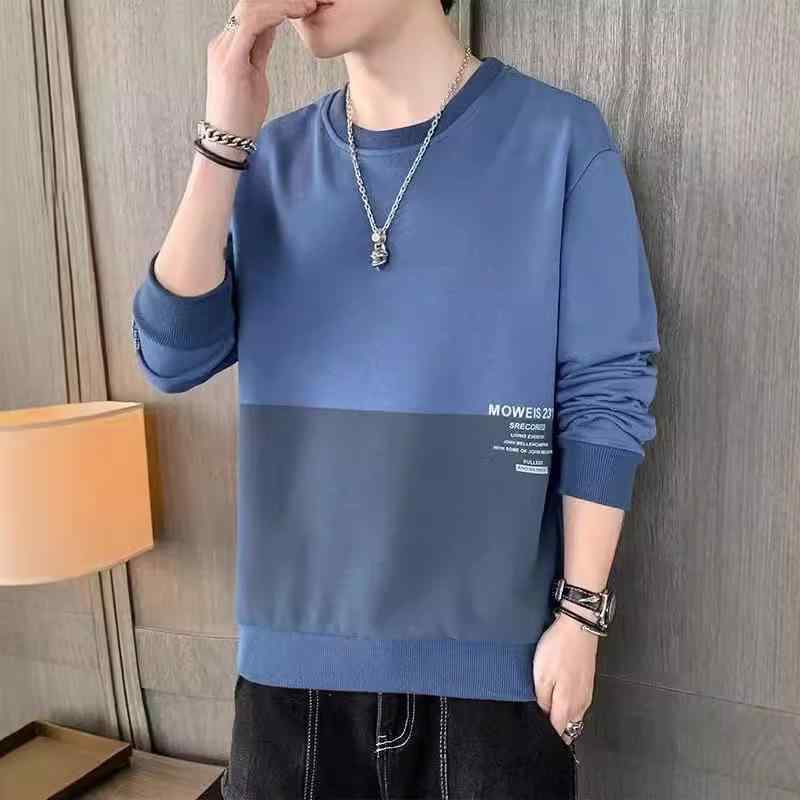 スウェット メンズ トップス 長袖Tシャツ カットソー プルオーバー ラウンドネック ポリエステル プリント スリムフィット カジュアル スポーティ 普段使い 部屋着 春秋 ブルー ブラック ホワイト・スタイル: スポーツカジュアル・対象: メンズ・カテゴリ: トレーナー/スウェット・袖丈: 長袖・ネックライン: ラウンドネック・柄: 文字・フィット: スリム・素材: ポリエステル繊維 (91%-95%)・重さ: 約180g-250g・色: ブルー, ブラック, ホワイト・サイズ: M, L, XL, 2XL, 3XL, 4XL, 5XL