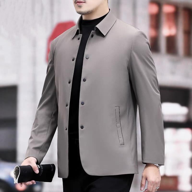 ジャケット メンズ 男性用 紳士服 ビジネスカジュアル ブルゾン ミドルエイジ middle age ポリエステル..