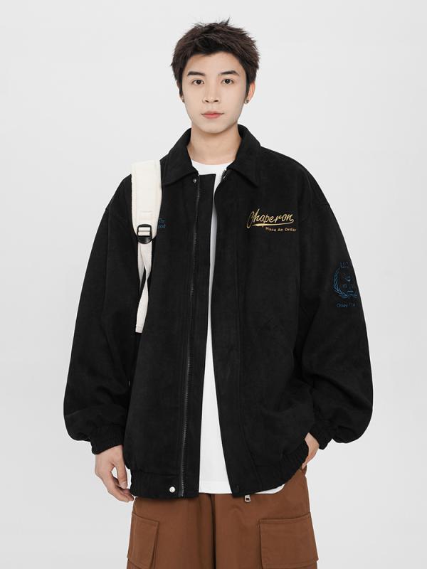 フライトジャケット メンズ ライトアウター ブルゾン 秋冬 高見え コーデュロイ カーキ グレー 黒 M L XL 2XL 3XL