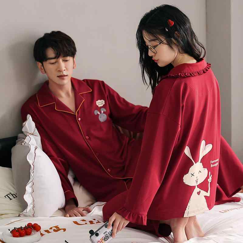 パジャマ レディース ペア 結婚祝い 綿 長袖 長ズボン ルームウェア 上下セット 秋冬 部屋着 かわいい ..