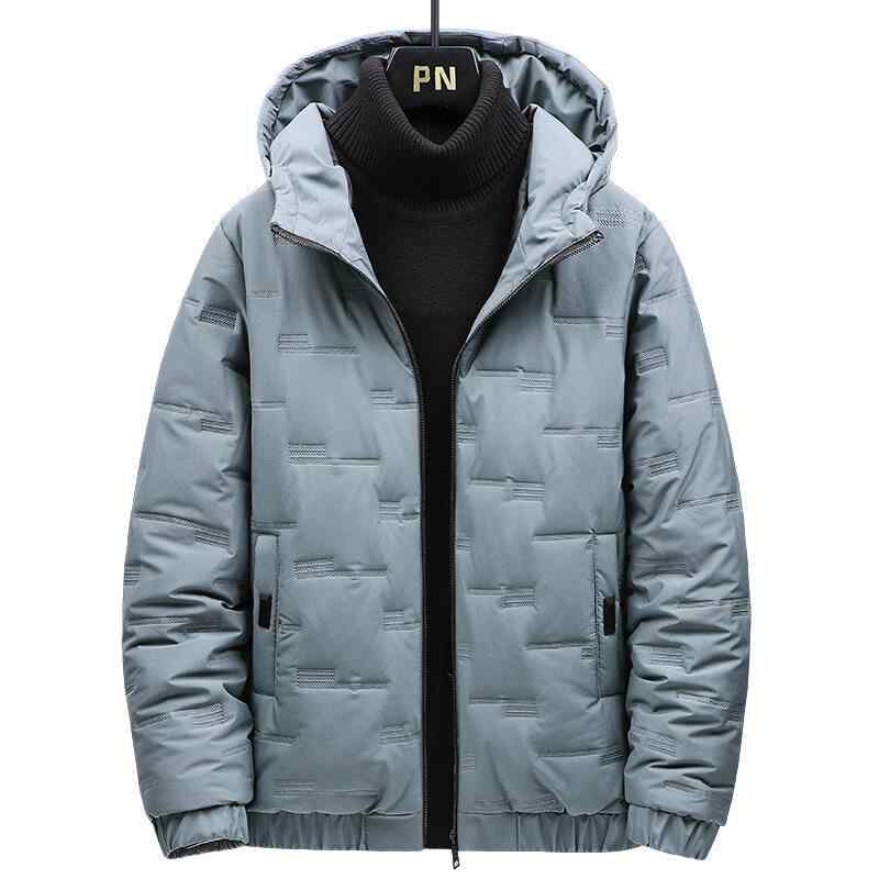 ダウンジャケット メンズ 中綿 韓国 ポリエステル カーキ グレー ブラック(x2)