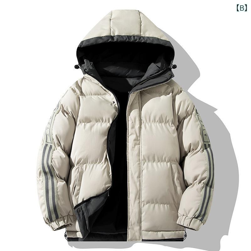 綿ジャケット メンズ 防風 撥水 フード付き 中綿 コート 冬物 冬服 アウター ジャ...