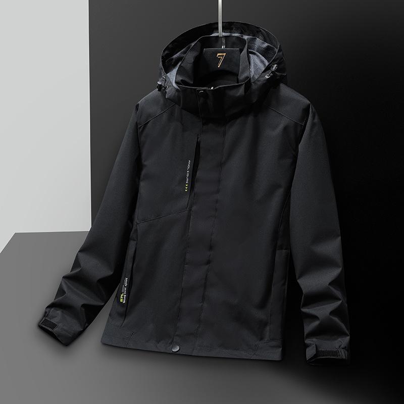 Rain Wear - マウンテンパーカー 男女兼用 防風 防水 ジャケット ブルゾン アウトドア 登山 春秋 撥水 アウター ジャンパー ポリエステル ペア スポーツ ウェア カジュアル スポーティ