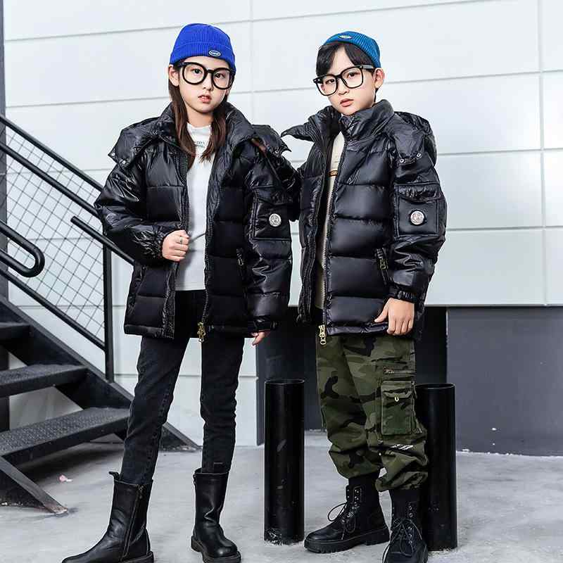 ダウンジャケット キッズ 男女兼用 子供服 防水 防寒 アウター 大童 86%~90% ダウン 撥水加工 秋冬