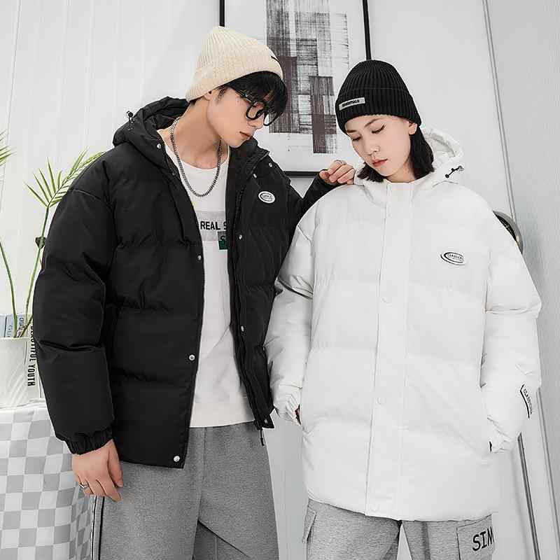 Rain Wear - ジャケット メンズ 中綿 ジャンパー ブルゾン 男性用 防寒着 アウター カジュアル 無地 ポリエステル 秋冬 ブラック ホワイト ブルー ピンク系(x2)