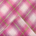 コート レディース 秋冬 ウール 格子柄 ピンク系 アウター カジュアル 普段使い(x2)