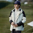 ジャンパー メンズ レディース 防寒着 取り外し可能 2点セット ポリエステル 中綿 ジャケット アウトドア 登山 秋冬 白 中国赤 深青 橙黄 深灰 デニムブ...