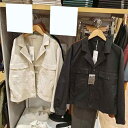 ジャケット メンズ ライトアウター コーデュロイ 無地 長袖 ショート丈 カジュアル スプリングコート 男性用 黒 ブラック ベージュ ブラウン