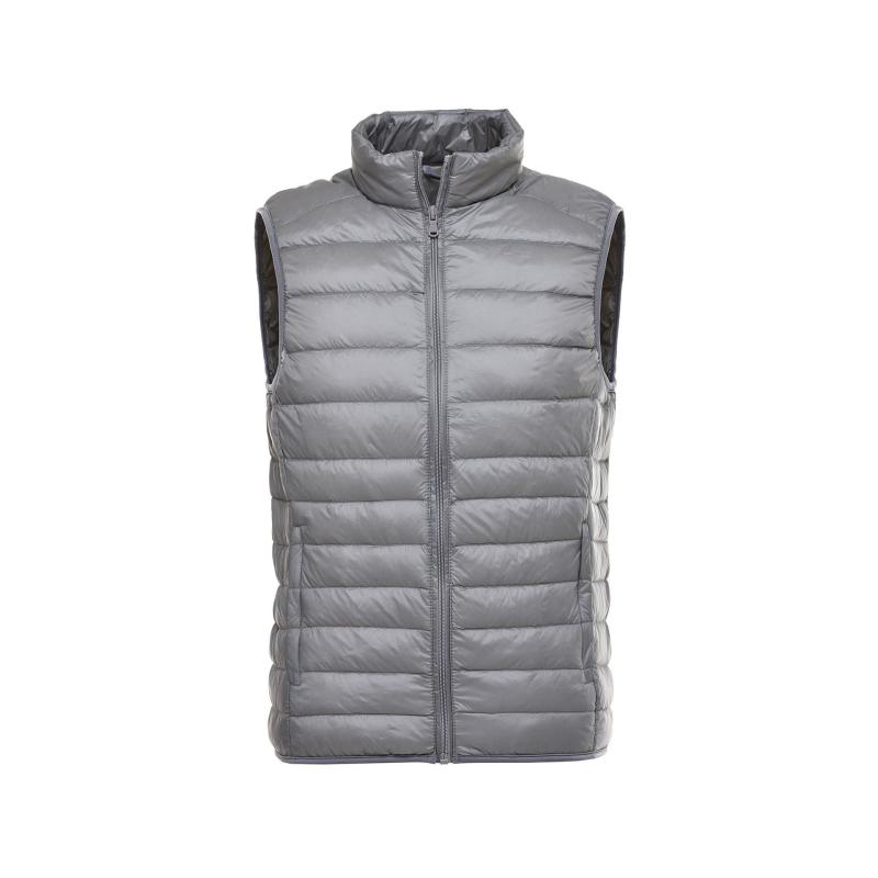 Rain Wear - ダウンベスト メンズ 男性用 ライトダウン 中綿ベスト 防寒着 立襟 ショート丈 チョッキ 春秋