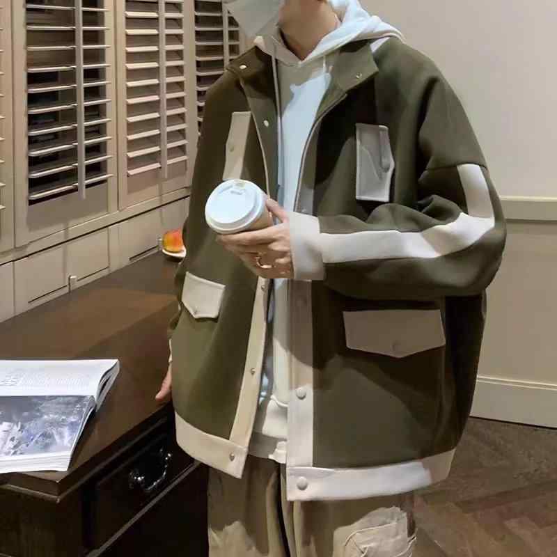 ダウンジャケット メンズ フード付き 切り替え 防水 防風 保温 多ポケット アウター 春 スプリングコート