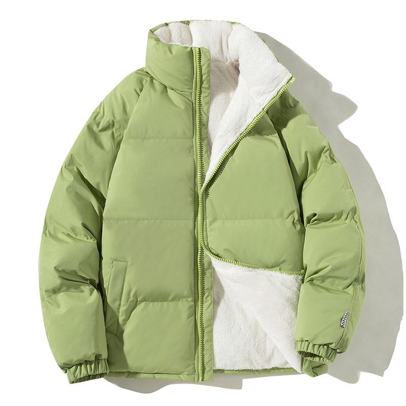 Rain Wear - ダウンジャケット メンズ 男性用 中綿 防寒 暖かい アウター トップス ジャンパー ブルゾン 秋冬 ブラック 黒 コーヒー色 グリーン 緑 ピンク系 ホワイト 白