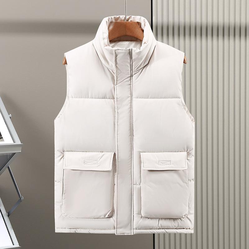 Rain Wear - ダウン 中綿ベスト メンズ 男性用 チーム スタッフ 作業着 チョッキ 防寒着 秋冬 ポリエステル ブラック 黒