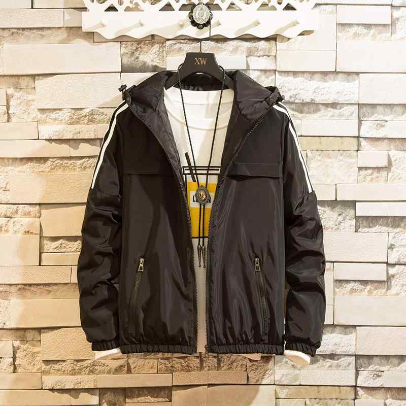 ジャケット メンズ 薄手 防寒 中綿 ジャンパー ブルゾン 秋冬 ポリエステル ブラック レッド グレー