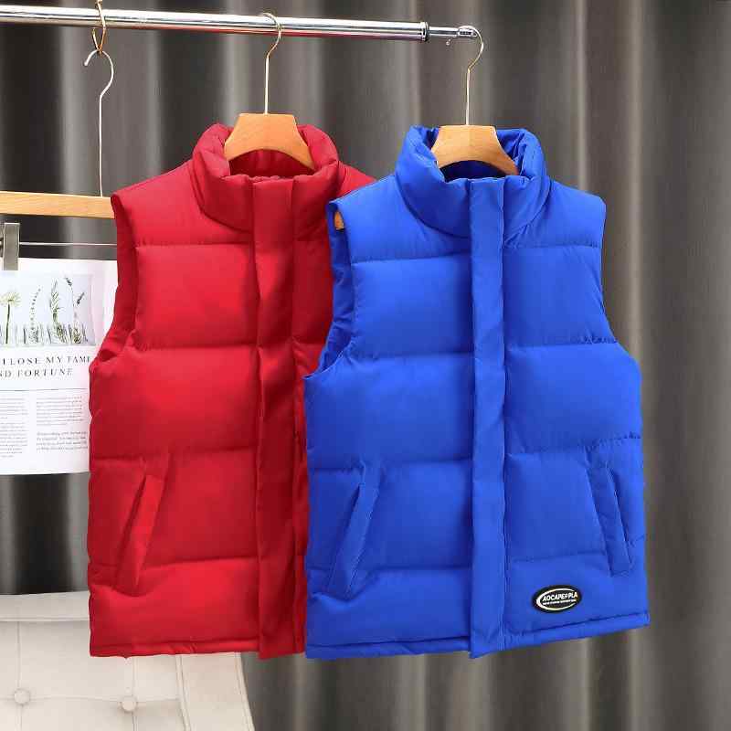 Rain Wear - ベスト 男性用 中綿ベスト 秋冬 ジップアップ フード付き カモフラ柄 ポリエステル レッド ブラック ホワイト ブルー