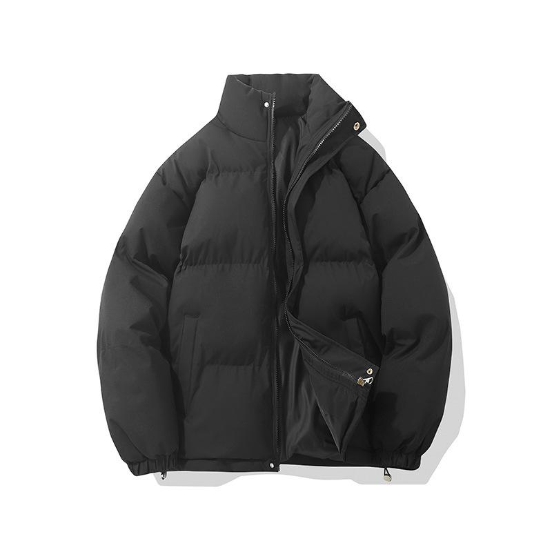 Rain Wear - 綿ジャケット メンズ 秋冬 加厚 ポリエステル 中綿 ジャンパー ブルゾン 無地 立襟 撥水 防寒 普段使い