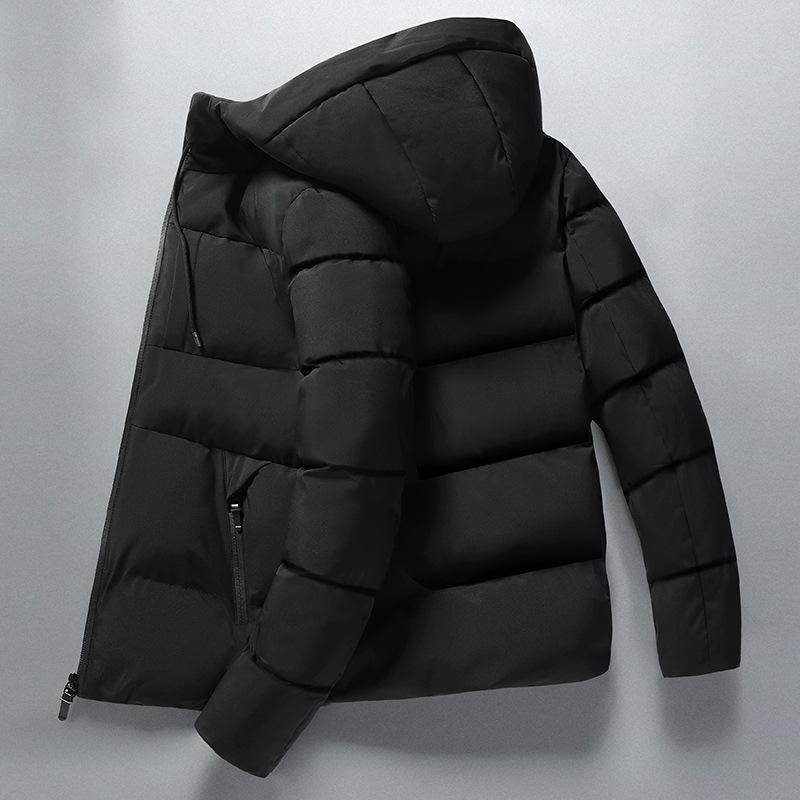 Rain Wear - ジャケット メンズ 秋冬 防寒 嘉興平湖 軽量 薄手 ブルゾン ジャンパー カジュアル スタイル アウター トップス ブラック ネイビー 無地