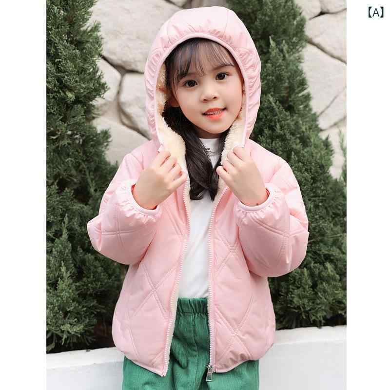 子供用綿コート 秋冬 ベビー服 中綿ジャケット 男の子 女の子 軽量 暖か ショート丈 アウター ピンク系 グリーン系 2