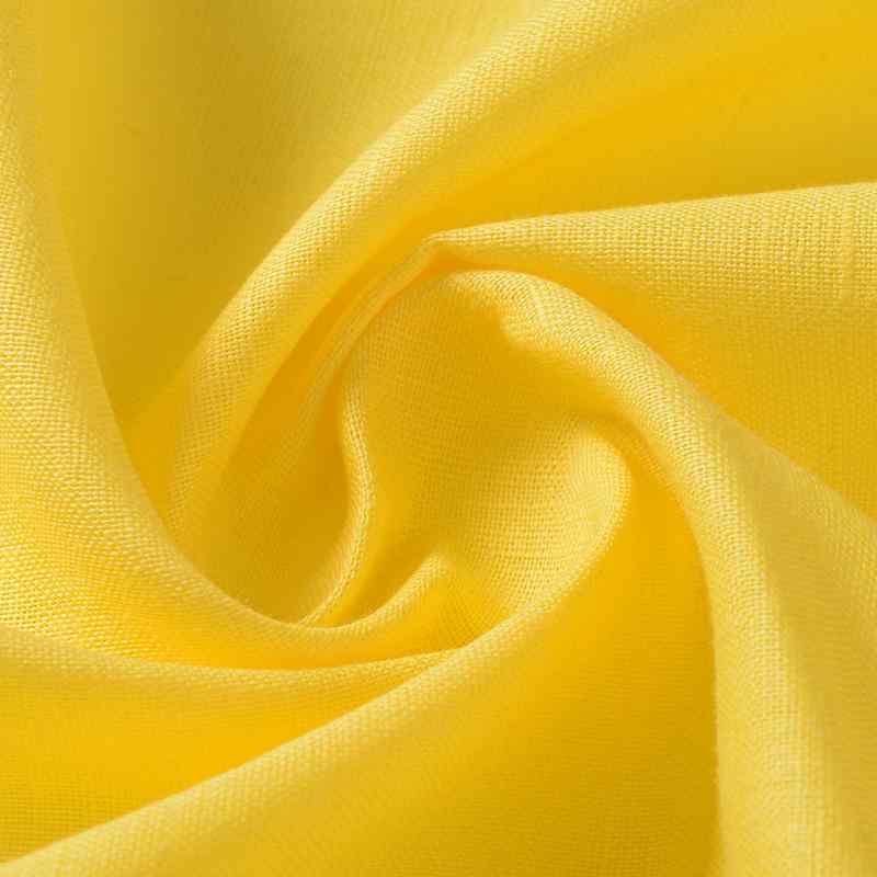 シャツワンピース キッズ 男女兼用 亜麻 綿 平織 染色 春夏 薄手 ズボン パンツ ゆったり 部屋着 パジ..