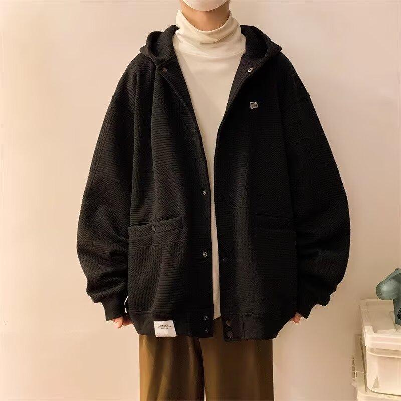 2個セットパーカー メンズ 男性用 ワッフル生地 無地 フード付き 長袖 春秋 軽い 普段使い ゆったり ブラック グリーン・商品カテゴリ: パーカー/スウェット・スタイル: 大人カジュアル・対象: 若者・素材: ポリエステル繊維96%以上・袖丈: 長袖・柄: 無地・タイプ: プルオーバー・・フィット: ルーズ・ポケット: サイドシームポケット・色: ブラック, グリーン・サイズ: M, L, XL, XXL, XXXL・重さ: 約250〜300g