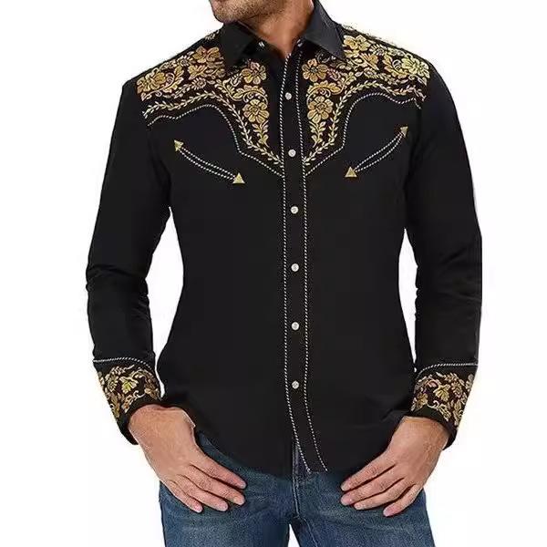 シャツ メンズ コットンブレンド トップス 長袖 プリント柄 襟付き カーディガン 合体型 春秋 カジュアルスタイル ブラック ホワイト カーキ ブルー レッド・カテゴリ: シャツ・スタイル: ウエスタン・生地: 綿混紡・デザイン: カーディガン・フィット: レギュラー・襟型: 襟付き・袖丈: 長袖・柄: ストライプ.プリント・・対象年齢: 18-24歳.成人・メイン素材: ポリエステル90%・シーン: 日常・カラー: ブラック.ホワイト.カーキ.ブルー.レッド・サイズ: S.M.L.XL.XXL.XXXL・シーズン: 春秋・対象: 男性・洗濯表示: 洗濯機洗い可