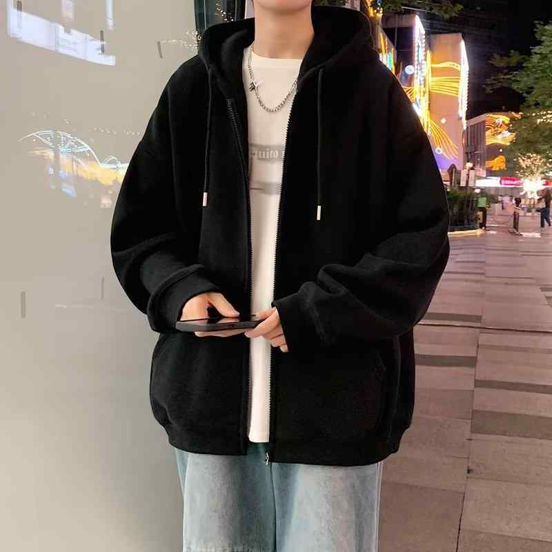 カーディガン メンズ スウェット パーカー 秋冬 裏起毛 無地 アメカジ カジュアル・スタイル: ベーシック・種類: カーディガン・フード: 有り・厚さ: 厚手・素材: ポリエステル50%・生地: オーデル・柄: 無地・ディテール: カーディガン・袖丈: 長袖・袖のタイプ: レギュラー・ポケット: カンガルーポケット・対象: ティーン・対象年齢: 大人・対象性別: 男性・カテゴリ: トレーナー/フリース・色: ブラック.グレー・サイズ: S.M.L.XL.2XL・重量: 約 400g以上